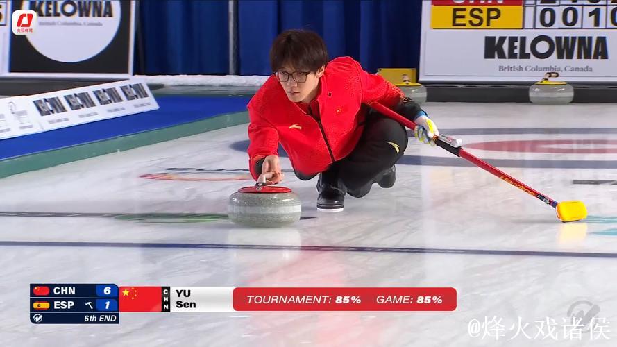 中国男子冰壶队收获六连胜